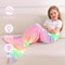 Glow In The Dark Unicorn Mermaid Tail Blanket For Girls 8