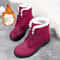Womens Snow Platform Boots Plush Fur Lined Winter Shoes 5