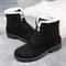 Womens Snow Platform Boots Plush Fur Lined Winter Shoes 9