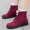 Womens Snow Platform Boots Plush Fur Lined Winter Shoes 8