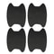 Carbon Fiber Car Door Handle Protective Sticker Film Set Of 4 1