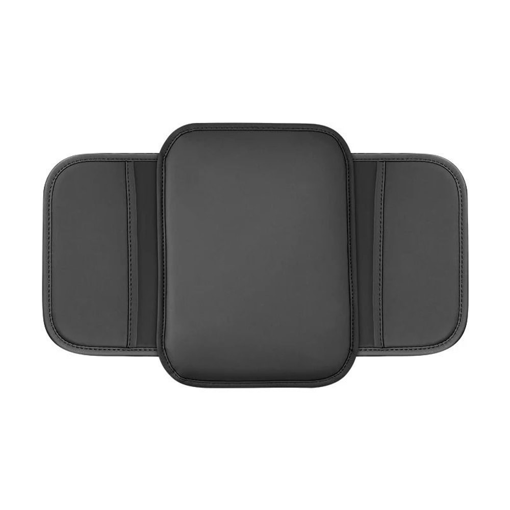 Waterproof Car Armrest Box Pad Center Console Cushion With Storage Pocket 2