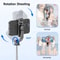 360 Degree Selfie Stick Tripod With Bluetooth Remote And Fill Light 7