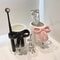 Luxury Ceramic Toothbrush Cup Set Minimalist His And Hers Bathroom Tumbler 6