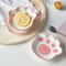 Japanese Cute Cat Paw Ceramic Sauce Dish Cartoon Seasoning Bowl 6