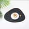 Nordic Triangle Leather Placemat Set Heat Resistant Non Slip Modern Dining Table Mat 1