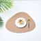 Nordic Triangle Leather Placemat Set Heat Resistant Non Slip Modern Dining Table Mat 6