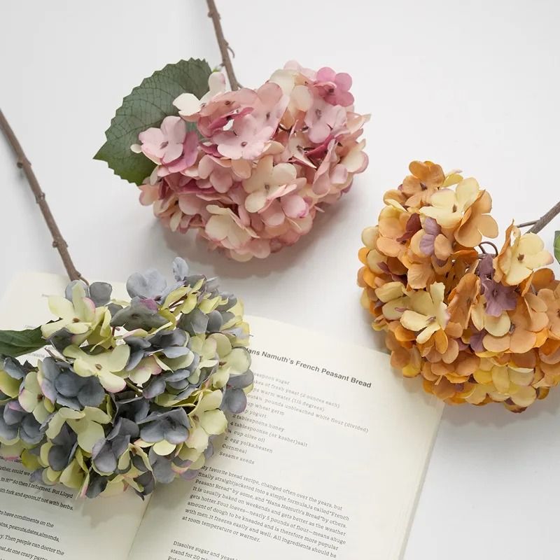 Elegant Embroidered Ball Simulation Flower Decor For Wedding And Living Room Styling 0