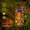 Butterfly Solar Lantern Outdoor Waterproof Metal Hanging Garden Light 6