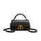 Vintage Small Leather Armpit Bag With Chain Strap Womens Summer Underarm Handbag 1