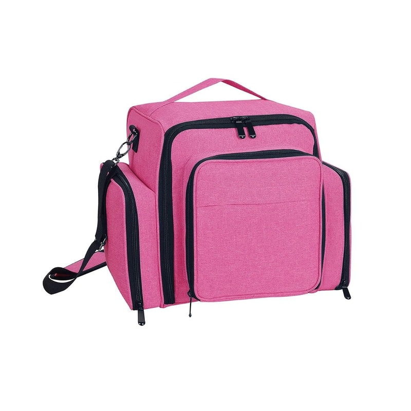 UOZL Large Capacity Nail Polish Organizer Holds 60 Bottles With Nail Art Lamp Storage 7