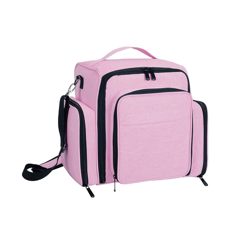 UOZL Large Capacity Nail Polish Organizer Holds 60 Bottles With Nail Art Lamp Storage 5