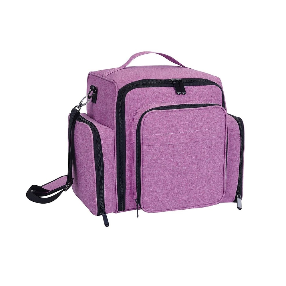 UOZL Large Capacity Nail Polish Organizer Holds 60 Bottles With Nail Art Lamp Storage 6