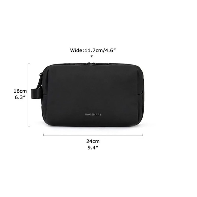 Waterproof Travel Toiletry Bag Large Capacity Dry Wet Separation Makeup Organizer 4