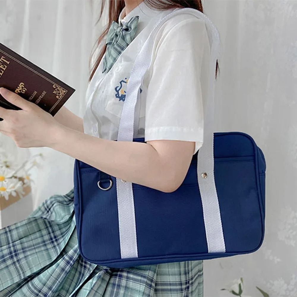 Japanese College Student JK School Commuter Tote Anime Cosplay Shoulder Bag 5