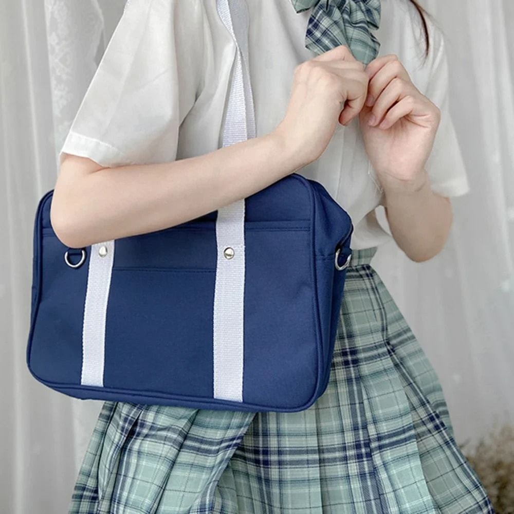 Japanese College Student JK School Commuter Tote Anime Cosplay Shoulder Bag 6