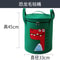 Cartoon Animal Felt Toy Storage Bucket With Lid Large Portable Laundry Hamper 2