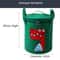 Cartoon Animal Felt Toy Storage Bucket With Lid Large Portable Laundry Hamper 5