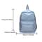 Waterproof Large Capacity School Backpack For Girls Solid Color Casual Student Daypack 6