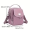 Lightweight Nylon Crossbody Bag For Women Mini Multi Zip Shoulder Purse 12