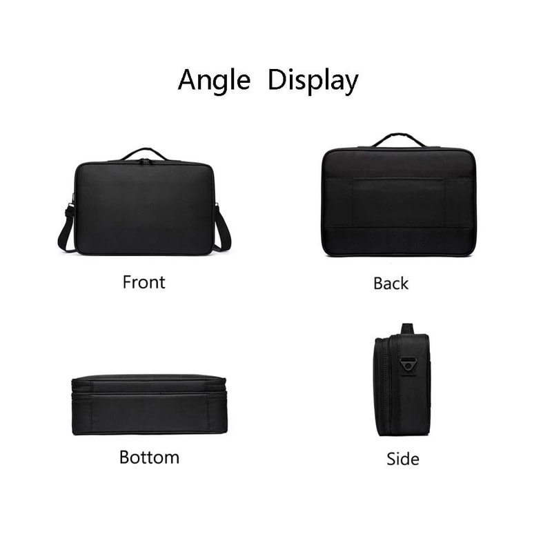 Professional Large Capacity Makeup Case Travel Makeup Train Case Organizer 7