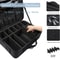 Professional Large Capacity Makeup Case Travel Makeup Train Case Organizer 9