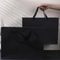 Black Kraft Paper Gift Bag For Wedding Party And Food Packaging 8