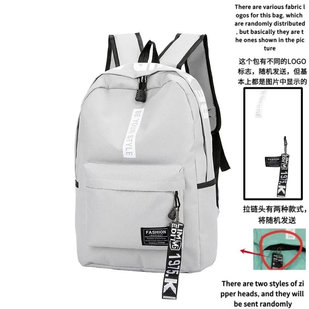 Large Capacity Korean Style School Backpack For Students 1