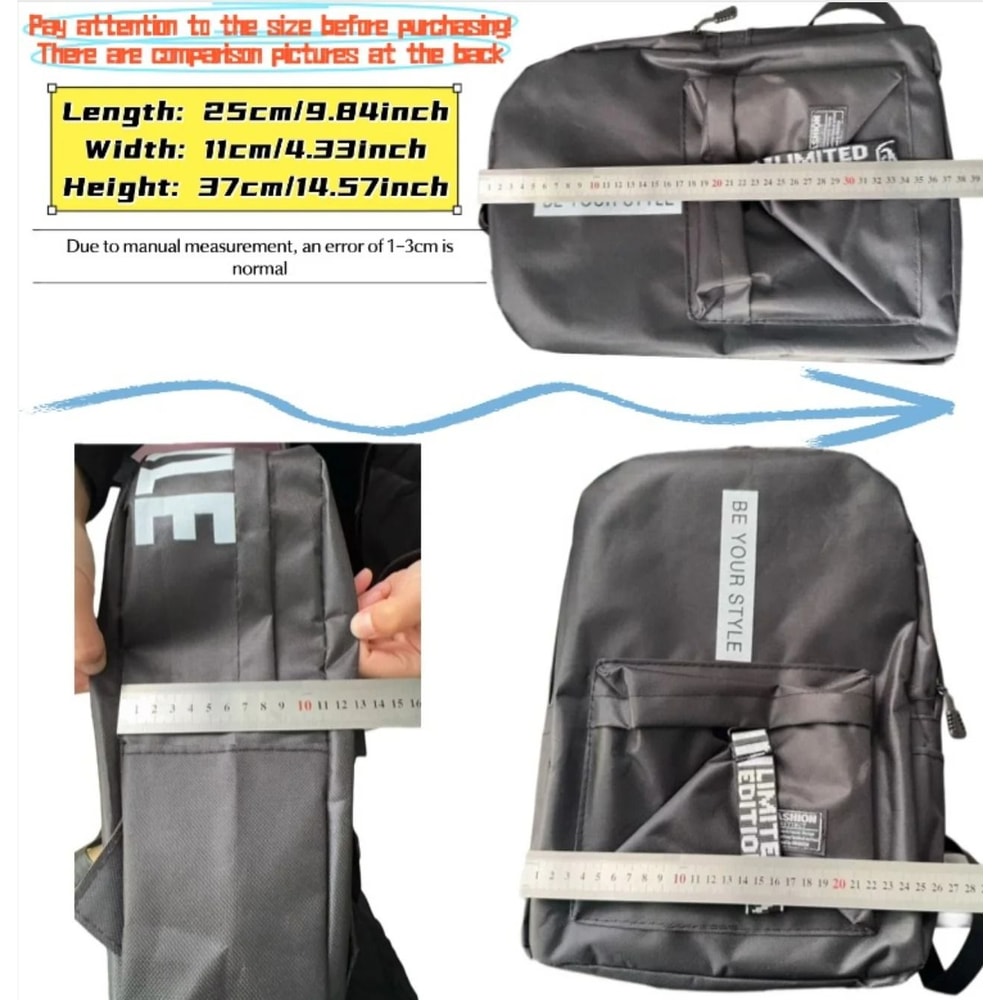 Large Capacity Korean Style School Backpack For Students 14