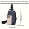 Mens Oxford Fabric Sling Bag Crossbody Chest Pack With Phone Pocket 9