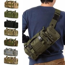 outdoor hunting waist pack camping hiking chest bag