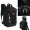 Waterproof Motorcycle Backpack With Helmet Holder And Laptop Compartment 0