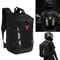 Waterproof Motorcycle Backpack With Helmet Holder And Laptop Compartment 0