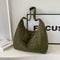Y2K Soft Cloth Shoulder Bag Large Casual Crossbody Handbag For Women 1