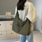Y2K Soft Cloth Shoulder Bag Large Casual Crossbody Handbag For Women 12