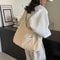 Y2K Soft Cloth Shoulder Bag Large Casual Crossbody Handbag For Women 13