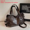 High Quality PU Shoulder Bag With Soft Interior And Contrast Design For Women 6