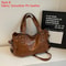 High Quality PU Shoulder Bag With Soft Interior And Contrast Design For Women 7