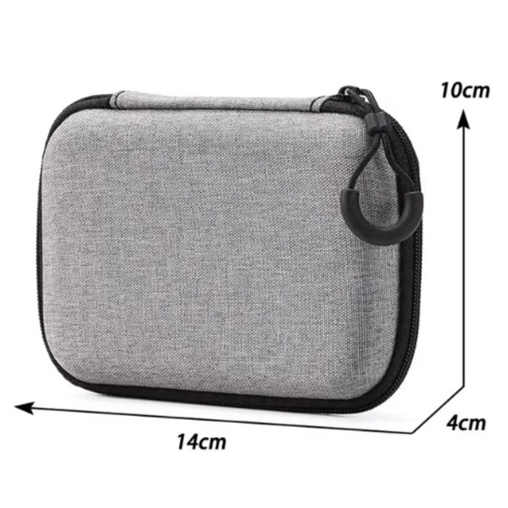 Mini Shockproof Digital Accessories Storage Case For Cables And Earphones 3
