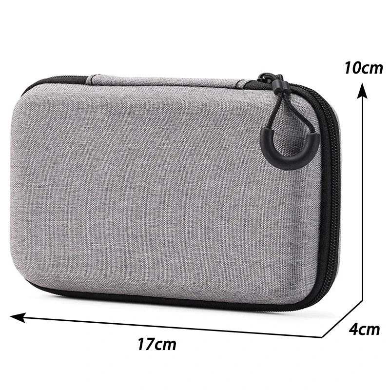 Mini Shockproof Digital Accessories Storage Case For Cables And Earphones 4