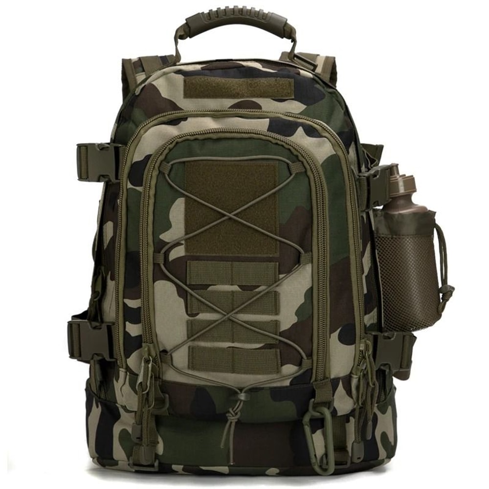 LQARMY 65L Tactical Backpack Large Capacity Military Hiking Rucksack 5
