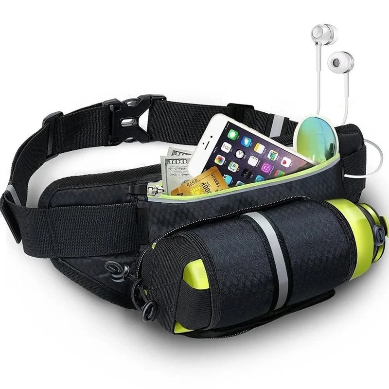 Hydration Trail Running Belt Waist Bag With Water Bottle Holder 2