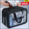 Dry Wet Separation Transparent PU Makeup And Travel Toiletry Bag 14