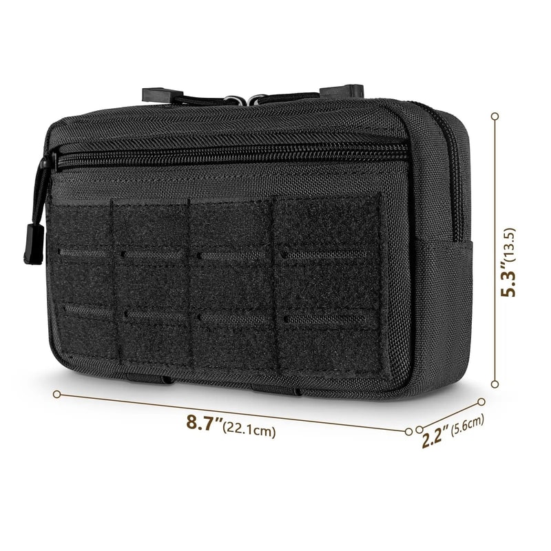 Horizontal Modular Utility Storage Pack With Molle System 9