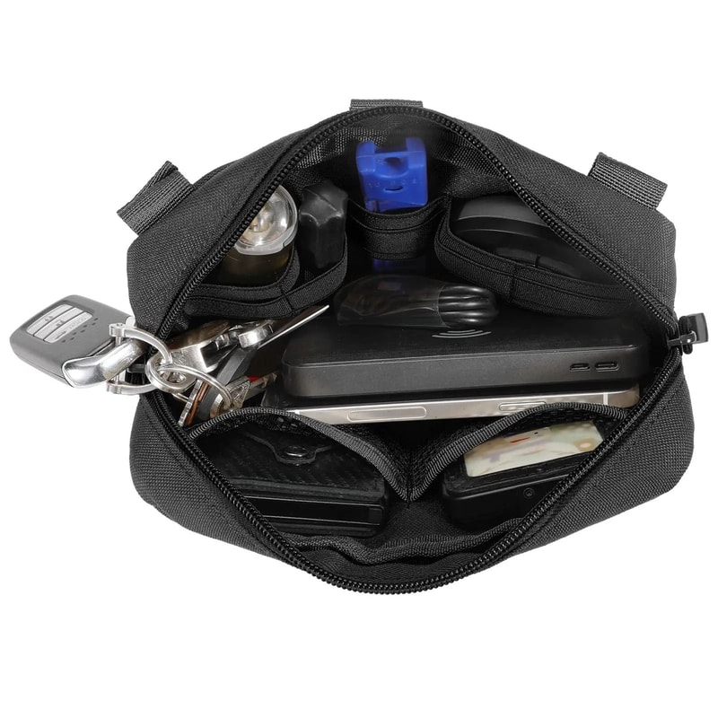 Horizontal Modular Utility Storage Pack With Molle System 7