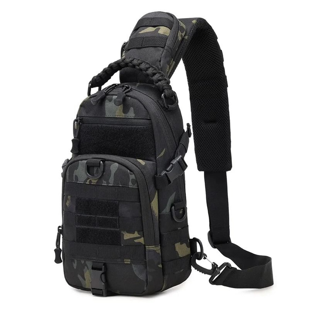 Mens Tactical Molle Chest Sling Bag For Camping And Outdoor Sports 6