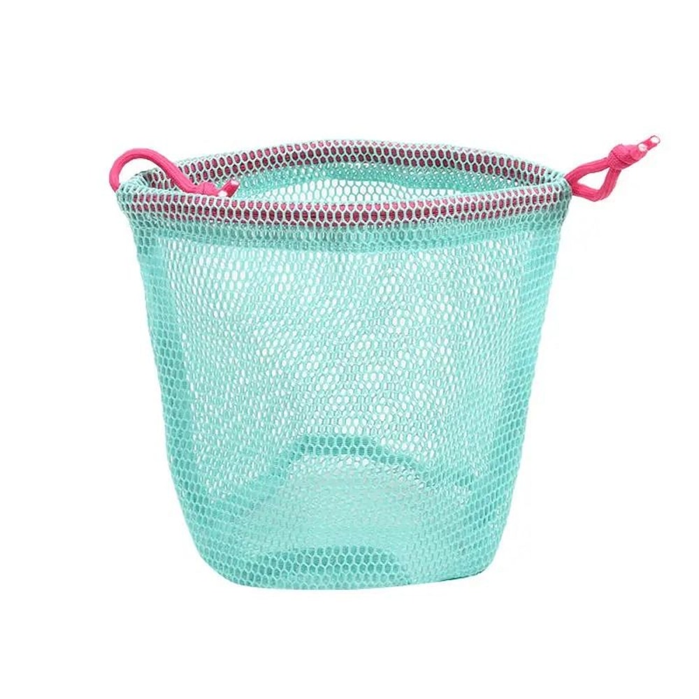 Nylon Mesh Drawstring Multi Purpose Travel Storage Pouch 4