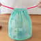 Nylon Mesh Drawstring Multi Purpose Travel Storage Pouch 8