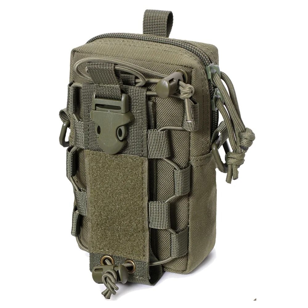Molle EDC Water Bottle And Phone Waist Organizer Pouch 4