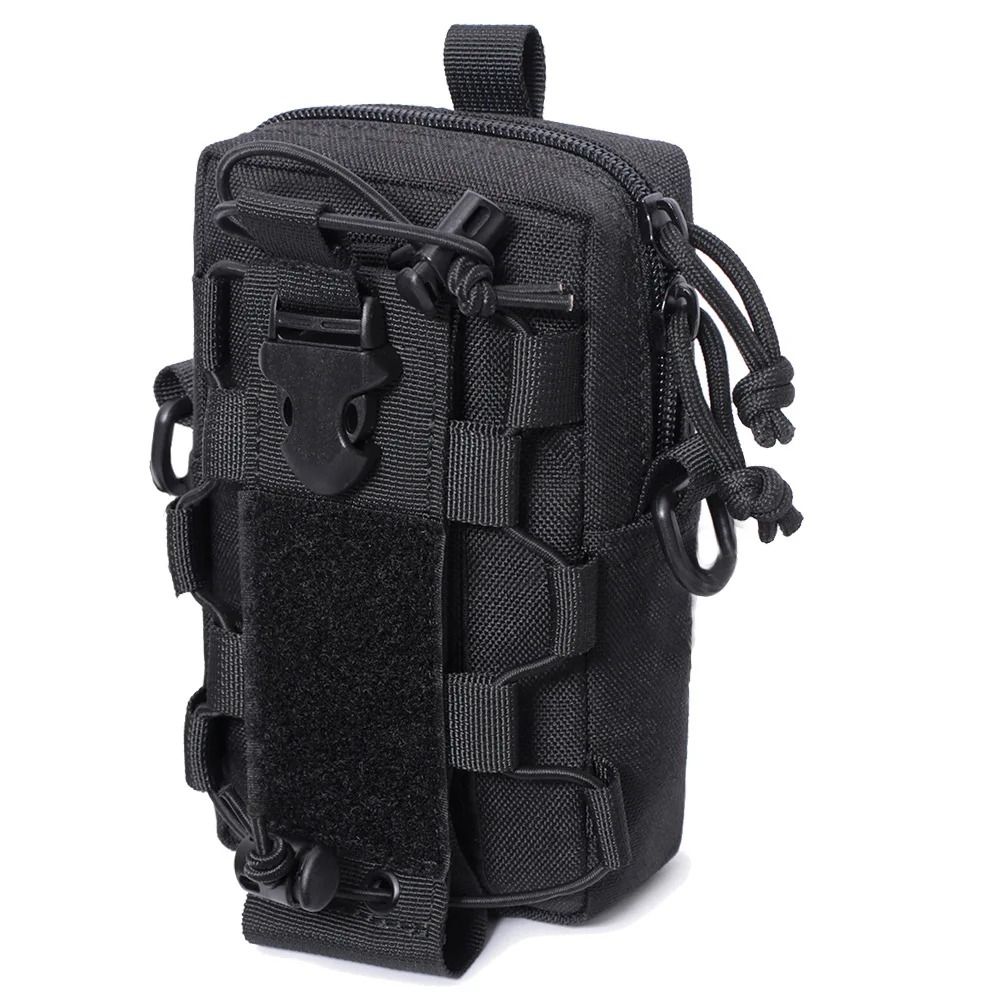 Molle EDC Water Bottle And Phone Waist Organizer Pouch 2